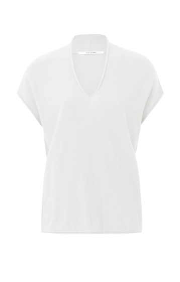 Yaya Sweater Sleeveless Blanc De Blanc White