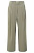 Yaya Woven Wide Leg Trousers Army Green