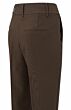 Yaya Woven High Waist Trousers Chocolate Brown