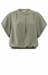 Yaya Woven Top Army Green