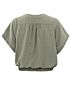 Yaya Woven Top Army Green