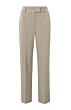 YAYA Woven Straight Fit Pantalon Timber Wolf Brown