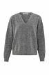 Yaya Soft Sweater V-Neck Formal Gray