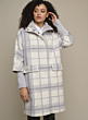 Rino & Pelle Janita Coat Rib Collar Light Grey