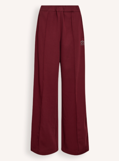 Co'couture Amina Crease Pant Burgundy