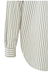 YAYA Striped Relaxed Blouse Chalk White Dessin