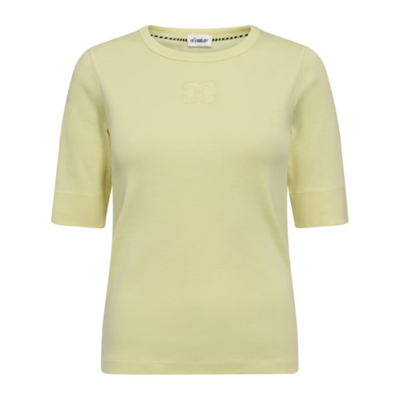 Co'couture Granny Embroidery Tee Citrus