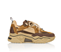 DWRS Pluto Sneakers Brown Bronze