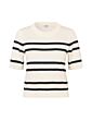 MbyM Carla Bravana Stripe Knit Shadow Sugar Stripe