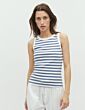 MbyM Evelyn Stripe Jaxson Top Sapphire Stripe