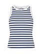 MbyM Evelyn Stripe Jaxson Top Sapphire Stripe