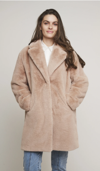 Rino & Pelle Geppe Faux Fur Jacket Birch