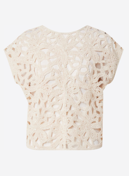 Object Kristi Knit Top Sandshell