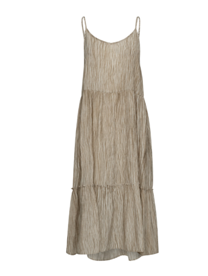 Co'couture Soft Dye Gypsy Dress Walnut