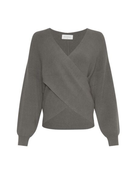 MSCH Zinelle Rachelle Wrap Pullover Mulled Basill