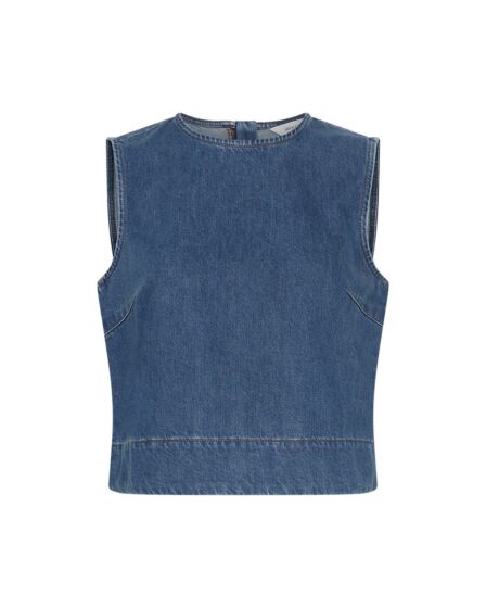 MSCH Jolene Elena Top Mid Blue Wash