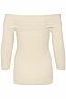 Soaked Indianna Offshoulder Pullover Pearled Ivory