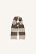 By Bar Lilly Striped Scarf Biscuit