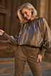 Nukus Marbella Blouse Shiny Walnut