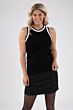 Nukus Nice Singlet Black Off White