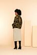 Geisha Blazer Short Cooked Wool Green Combi