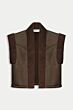 POM Gilet Lammy Brown