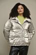 Rino & Pelle Jacee Padded Hooded Jacket Chrome