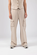 Nukus Hamburg Pants Stripe Sand