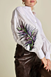 POM Blouse Maxime Feather White