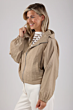 Nukus Helma Jacket Dark Sand