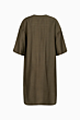 Co'couture CarynCC Pleat Tunic Dress Army