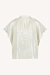 By Bar Vina Lurex Blouse Silver