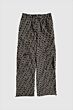With Black Kajsa Cargo Pant Black WB Print