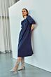 With Black Laddison Dress Mid Day Blue
