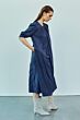 With Black Laddison Dress Mid Day Blue