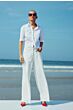 With Black Annika High Waist Pant White