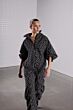 With Black Kajsa Cargo Pant Black WB Print