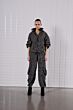 With Black Kajsa Cargo Pant Black WB Print