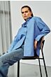 With Black Shorty Shirt All Day Blue Stripe