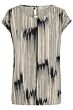 Soaked Zaya Top Black and Sandshell