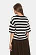 Saint Tropez Frikam Striped Cardigan Black