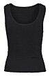 Saint Tropez Shacia Smock Tank Top Black