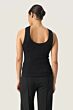 Saint Tropez Shacia Smock Tank Top Black