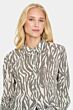 Saint Tropez VegaSZ Shirt Black Zebra Grap