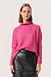 Soaked Miya Slim Sleeve Pullover Fuchsia Red