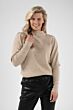 Nukus Lana Pullover Lurex Sand