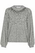 Saint Tropez Barbel Pullover Gray Quill Melange