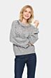 Saint Tropez Barbel Pullover Gray Quill Melange