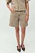 MbyMSanira Shorts Beige Washed Denim