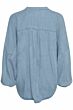 Saint Tropez Friday Blouse Medium Blue Denim